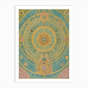 Wheel Of Fortune Tarot Card no1 Poster