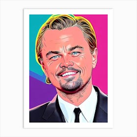 Leonardo Dicaprio Pop Movies Art Movies Art Print