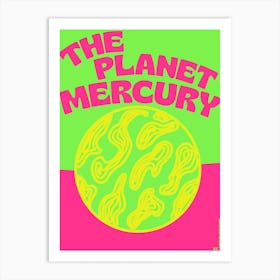 The Planet Mercury Art Print