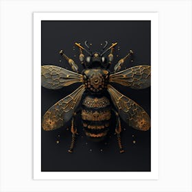 Bee Art 4 Art Print