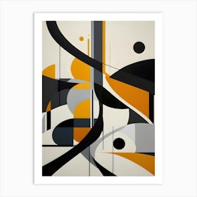 Modern Abstract Minimalistic Art 28 Art Print