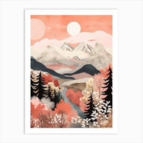 Mountain Landscape 8 Art Print