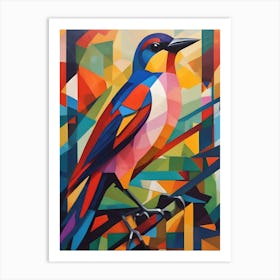 Colorful Bird Art Print