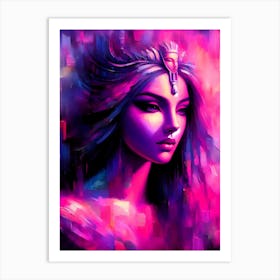 Cleopatra Portrait Artwork 144 Art Print