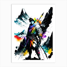 Samurai Warrior 7 Art Print