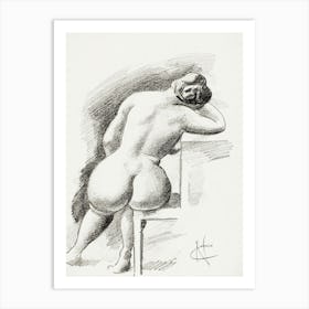 Nude Nude 5 Art Print