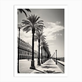 Palma De Mallorca Spain Black And White Analogue Photography 4 Art Print