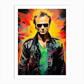 Sting (1) Art Print