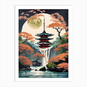 Japanese Landscape Painting (8) Art Print