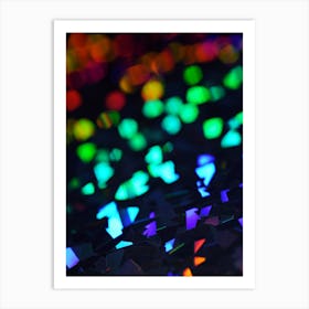 Rainbow Sparkles Art Print