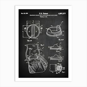 Heart Valve Patent Print Ohs Open Heart Surgery Patent Patent Art Vanney Prosthetic Heart Valve Historical Print Patent Cm5771 Art Print