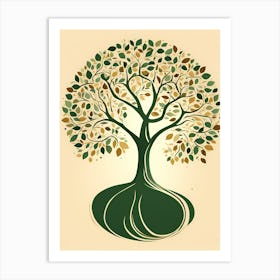 Tree Life VECTOR ART Art Print