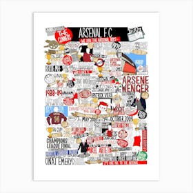 Arsenal 3 Art Print