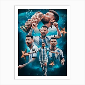 Lionel Messi Art Print