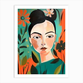 Matisse gorgeous woman Art Print