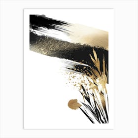 Abstract Brush Strokes 17 Art Print