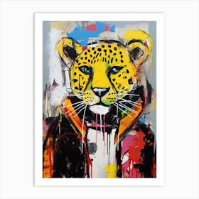 Street Cheetah 2 Art Print