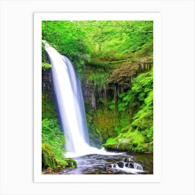 Torc Waterfall, Ireland Majestic, Beautiful & Classic (1) Art Print