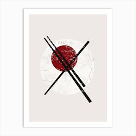 Geneva Symmetry Minimalist Bauhaus Art Print