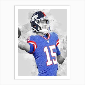 Tommy Devito New York Giants Art Print