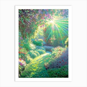 Tresco Abbey Gardens, United Kingdom Classic Painting Art Print