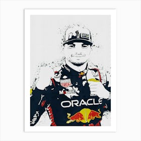 Max Verstappen Art Print