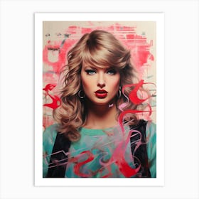 Taylor Swift (1) Art Print