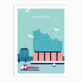 Hamburg 2 Art Print