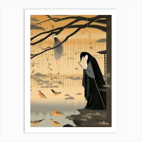 Haiku Poetry Japanese Style 9 Art Print