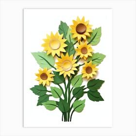 Sunflowers 29 Art Print