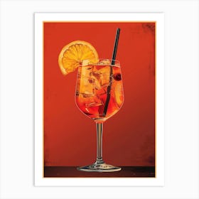 Aperol Spritz Art Print 246 Art Print