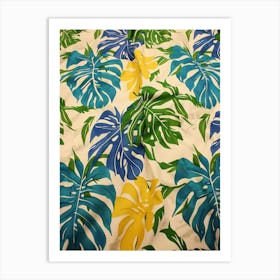 Tropical Leaves 185 Art Print