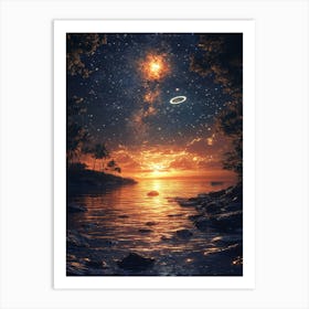 Starry Night 154 Art Print