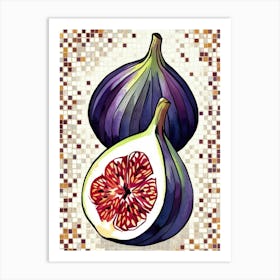 Disco Figs Art Print