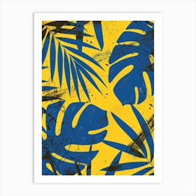 Tropical Leaves 43 Art Print