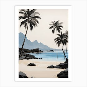 Hawaiian Beach Art Print