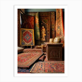 Room Full Of Rugs Art Print