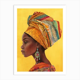 African Woman 11 Art Print