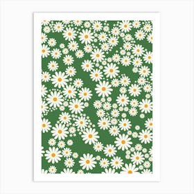 Daisy Garden | 01 Art Print