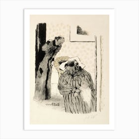 The Grandmother By Edouard Vuillard Art Print