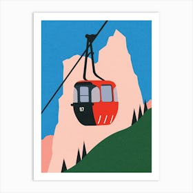 Allgäu Alps Art Print