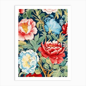 Peonies 122 Art Print