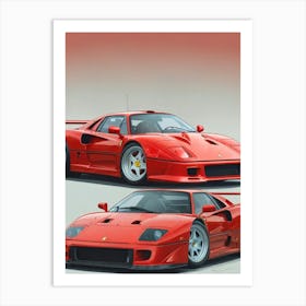 Ferrari Gtb Art Print