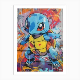 Pokemon Squirtle Art Print