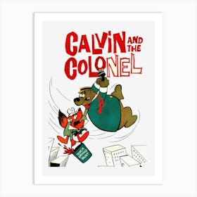 Monty and the Colonel Art Print
