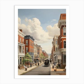 Street Scene Art Print