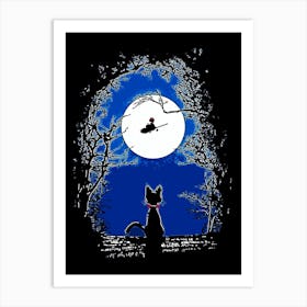 Art Cat 4 Art Print