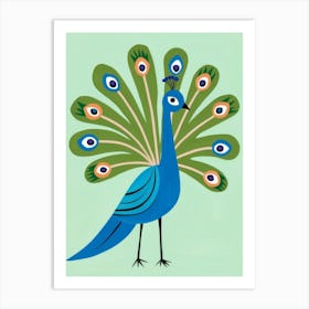 Peacock 3 Art Print