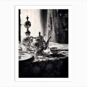 Amantea, Italy, Black And White Photography 1 Art Print