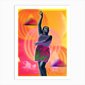 Vibrations Art Print